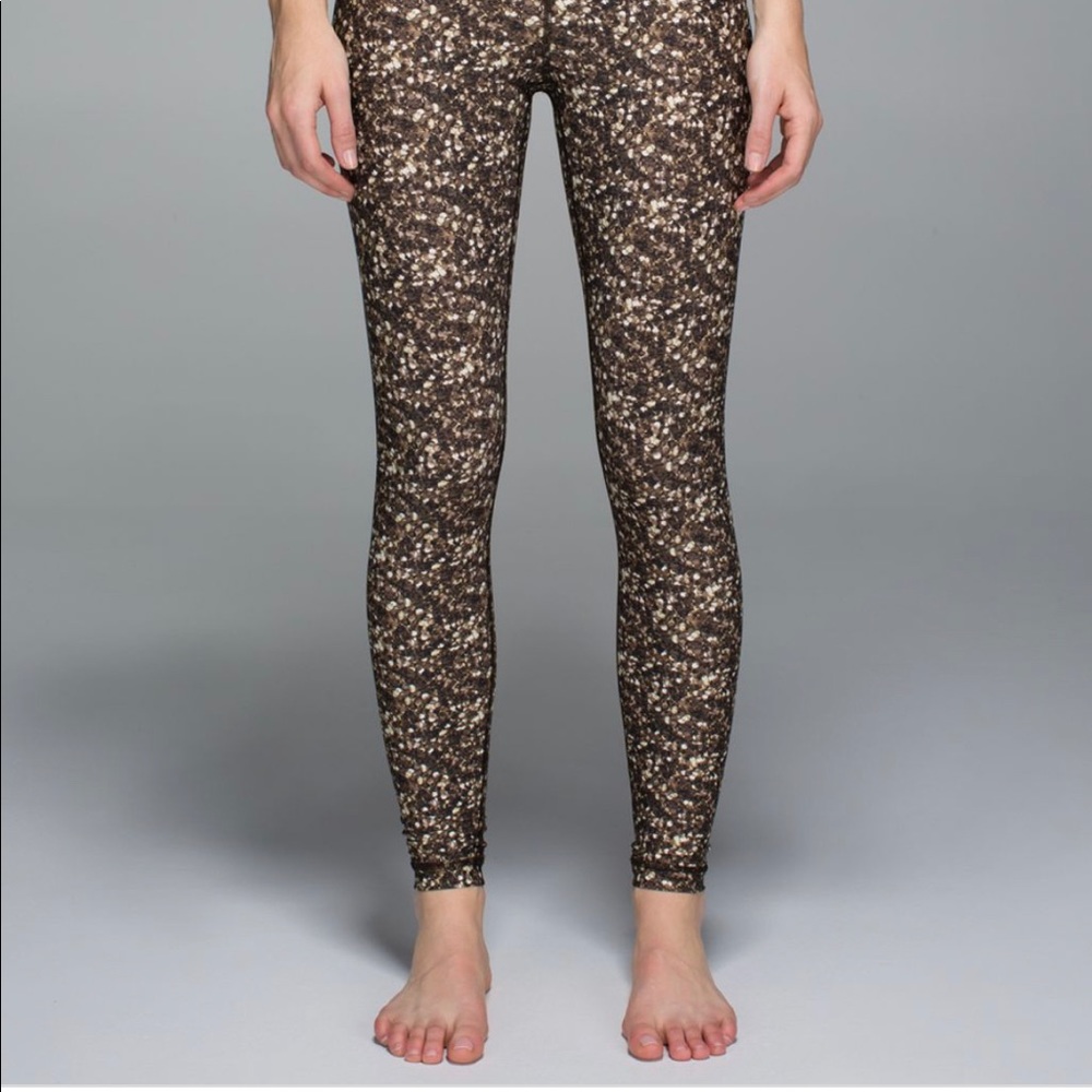 Rare! Lululemon Shine Tight Yoga Pants